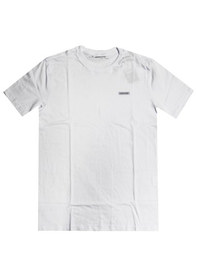 Camiseta Masculina Freesurf Essential Manga Curta Estampada - Branco