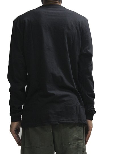 Camiseta Masculina Freesurf Free Manga Longa Estampada - Preto