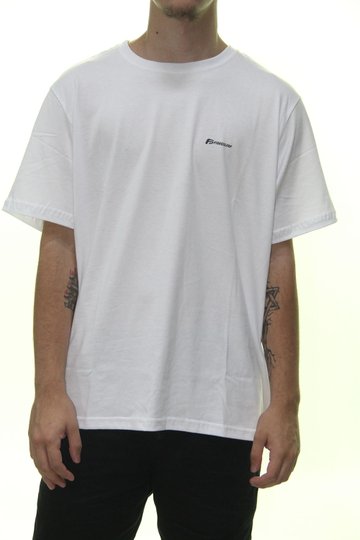 Camiseta Masculina Freesurf Hibis Manga Curta Estampada - Branco