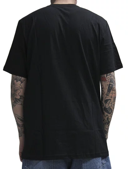 Camiseta Masculina Freesurf Hyper Manga Curta Estampada - Preto