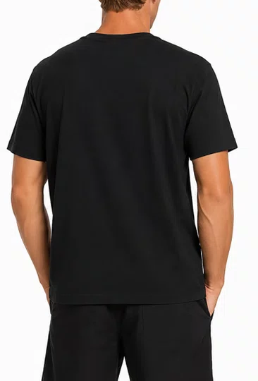 Camiseta Masculina Freesurf Logo Manga Curta Estampada - Preto