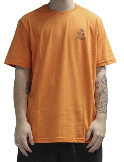Camiseta Masculina Freesurf Paradise - Laranja