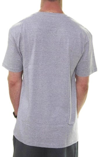 Camiseta Masculina Grizzly OG Bear Manga Curta Estampada - Cinza/Mescla