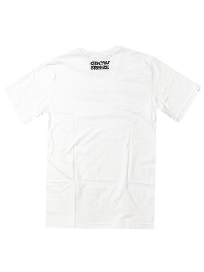 Camiseta Masculina Grow Breeze Manga Curta Estampada - Branco