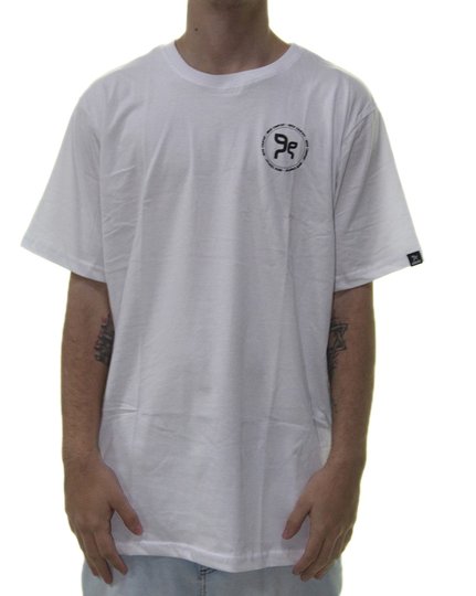 Camiseta Masculina Grow Circular G Manga Curta Estampada - Branco