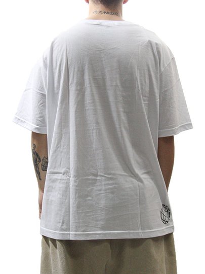 Camiseta Masculina Grow Gitw BIG Manga Curta Estampada - Branco
