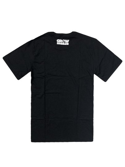 Camiseta Masculina Grow Logo 3X3 Manga Curta Estampada - Preto