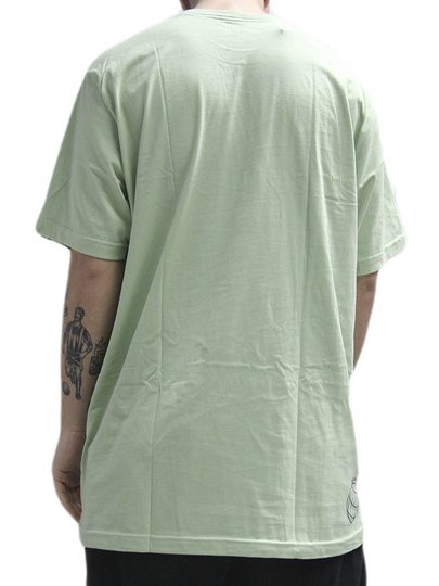 Camiseta Masculina Grow Logo Diag Manga Curta Estampada - Verde