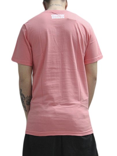 Camiseta Masculina Grow Monopolize Manga Curta Estampada - Rosa