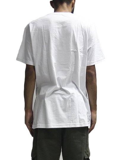 Camiseta Masculina Grow Passport Manga Curta Estampada - Branco