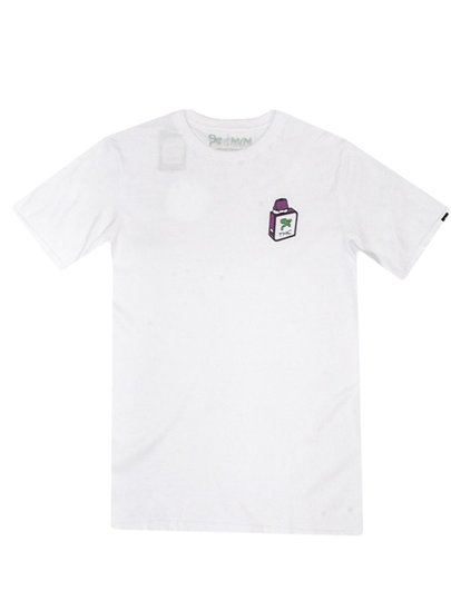 Camiseta Masculina Grow Pod Manga Curta Estampada - Branco