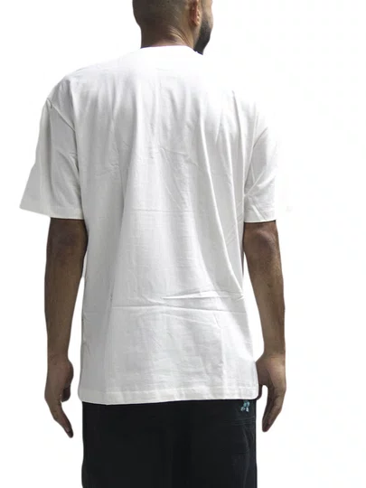 Camiseta Masculina Grow Stick Manga Curta Estampada - Off White