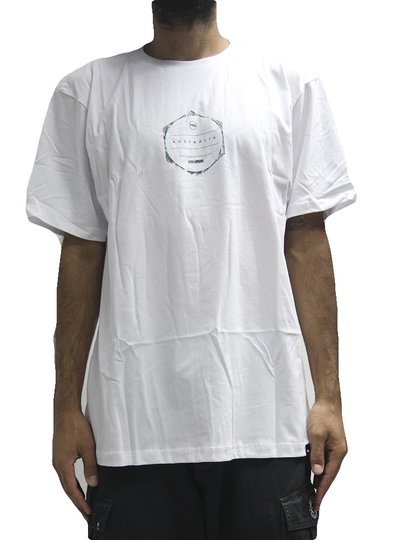 Camiseta Masculina HB Australia Manga Curta Estampada - Branco