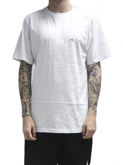 Camiseta Masculina Hb Básica - Branco