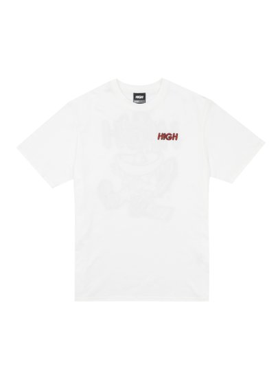 Camiseta Masculina High Arriba Manga Curta Estampada - Branco