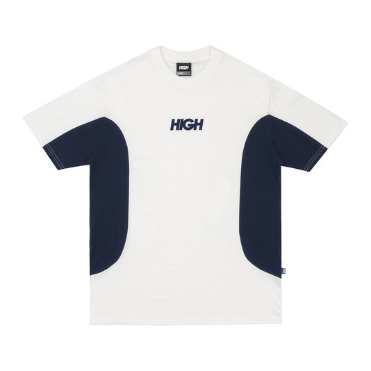 Camiseta Masculina High Banner Manga Curta Estampada - Branco