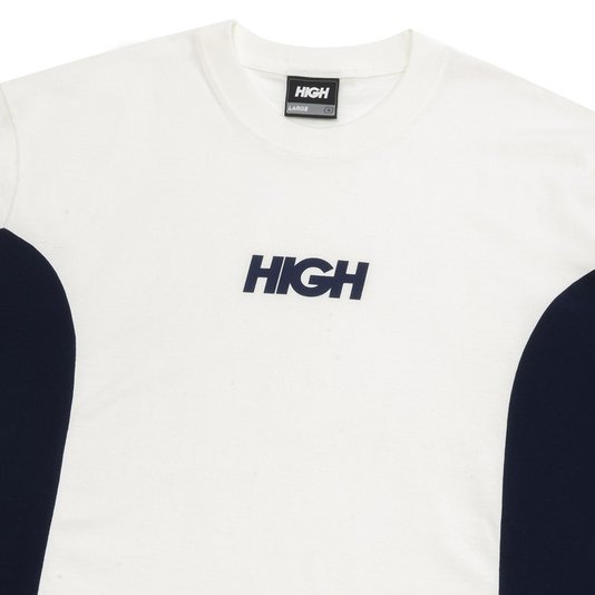 Camiseta Masculina High Banner Manga Curta Estampada - Branco