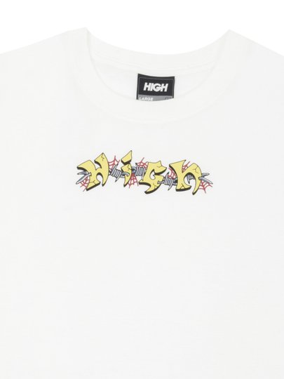 Camiseta Masculina High Brutal Manga Curta Estampada - Branco