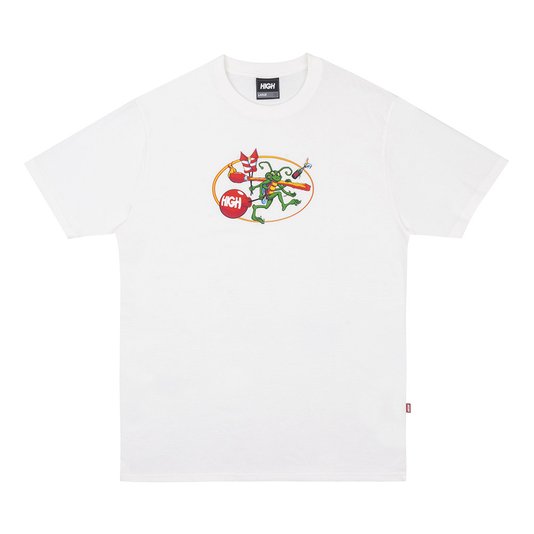 Camiseta Masculina High Fire Starter Manga Curta Estampada - Branco