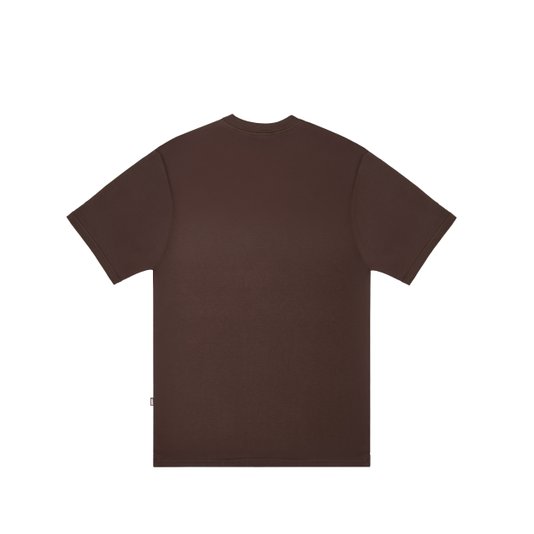 Camiseta Masculina High Fortune Manga Curta Estampada - Marrom