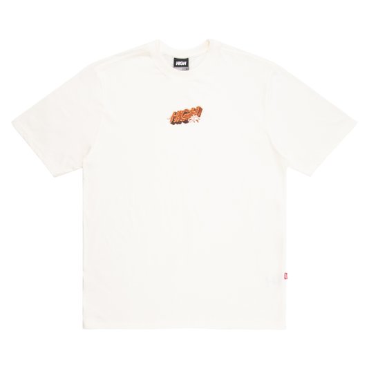 Camiseta Masculina High Frosty Manga Curta Estampada - Branco