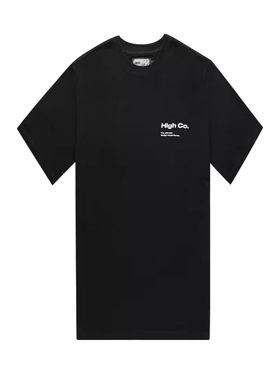 Camiseta Masculina High Furniture Manga Curta Estampada - Preto