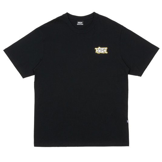 Camiseta Masculina High Goddess Manga Curta Estampada - Preto