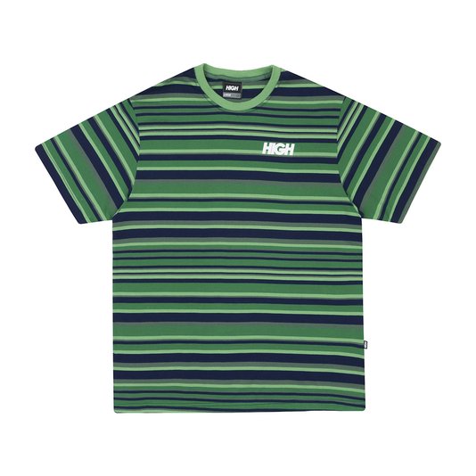 Camiseta Masculina High Kidz Glitch Manga Curta Estampada - Verde