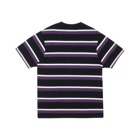 Camiseta Masculina High Kidz Manga Curta Estampada - Preto/Roxo