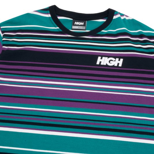 Camiseta Masculina High Kidz - Preto Roxo