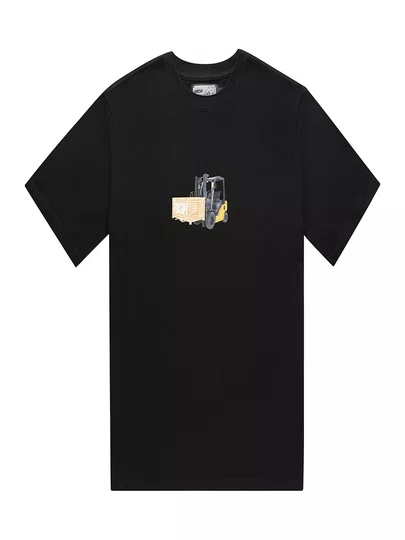 Camiseta Masculina High Lift Manga Curta Estampada - Preto
