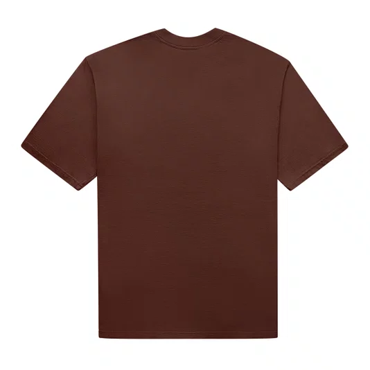 Camiseta Masculina High Member Manga Curta Estampada - Marrom Escuro