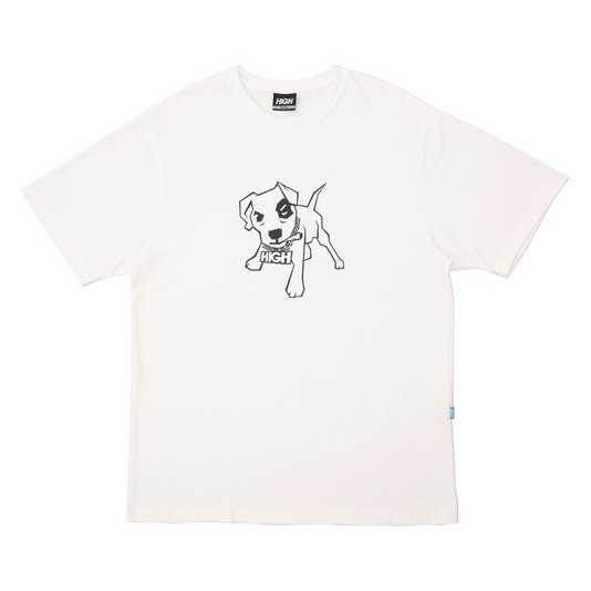 Camiseta Masculina High Mutt Tee Manga Curta Estampada - Branco