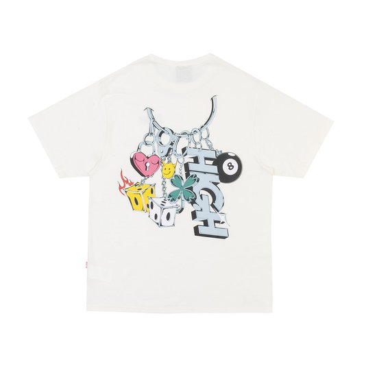 Camiseta Masculina High Paraphernalia Manga Curta Estampada - Branco