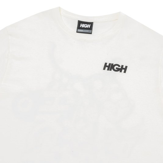 Camiseta Masculina High Paraphernalia Manga Curta Estampada - Branco