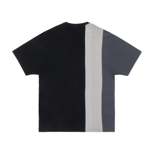 Camiseta Masculina High Rainbow Manga Curta Estampada - Preto
