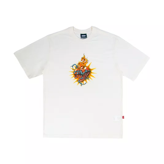 Camiseta Masculina High Scared - Branco