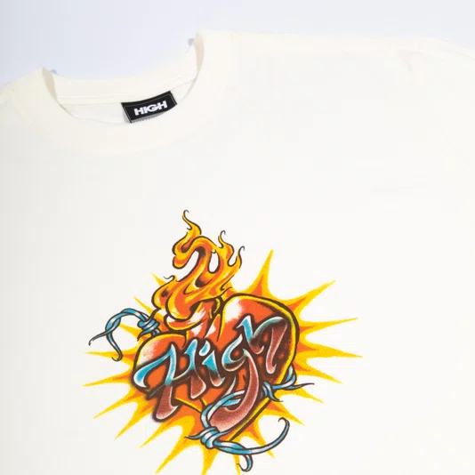 Camiseta Masculina High Scared - Branco