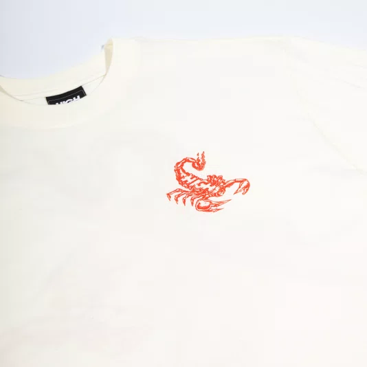 Camiseta Masculina High Scorpion Branco