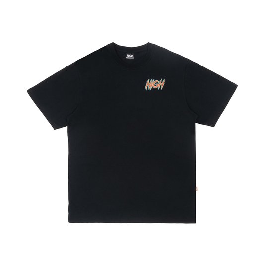 Camiseta Masculina High Tiger Manga Curta Estampada - Preto