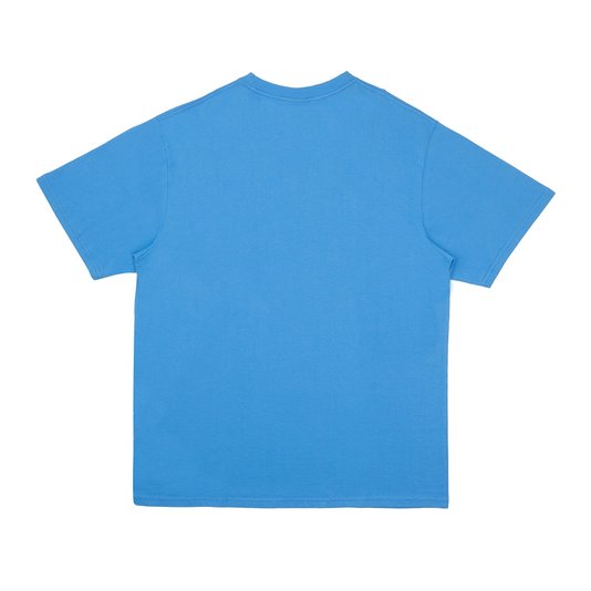 Camiseta Masculina High Tonal Logo Manga Curta Estampada - Azul Céu 