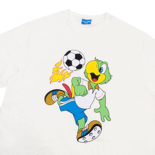 Camiseta Masculina High x Disney Skillz - Branco