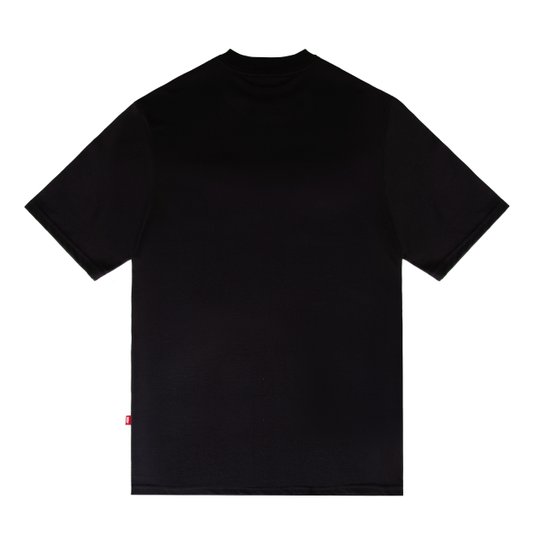 Camiseta Masculina High X Marvel Heroes Manga Curta Estampada - Preto