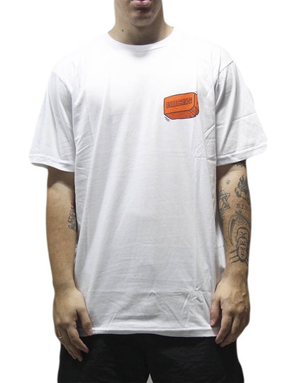 Camiseta Masculina Hocks Camera - Branco