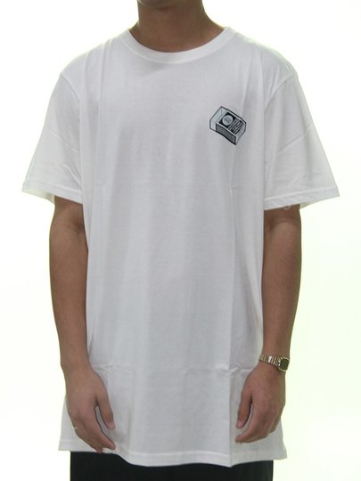 Camiseta Masculina Hocks Fosforo Manga Curta Estampada - Branco