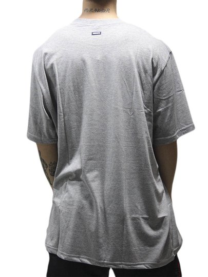 Camiseta Masculina Hocks Logo Big - Cinza Mescla
