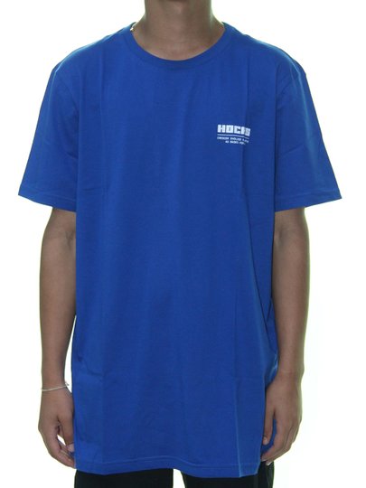 Camiseta Masculina Hocks Slogan Manga Curta - Azul Marinho