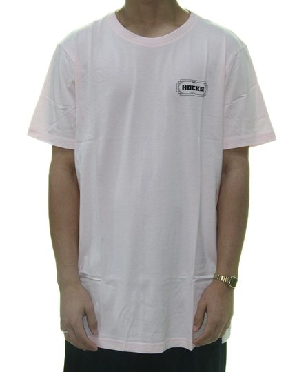 Camiseta Masculina Hocks TPS Manga Curta Estampada - Rosa 