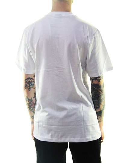 Camiseta Masculina HUF OG Logo Manga Curta Estampada - Branco
