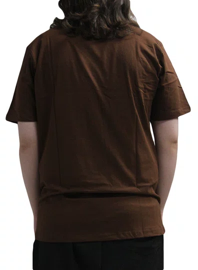 Camiseta Masculina Hurley 0&O Solid Manga Curta Estampada - Marrom